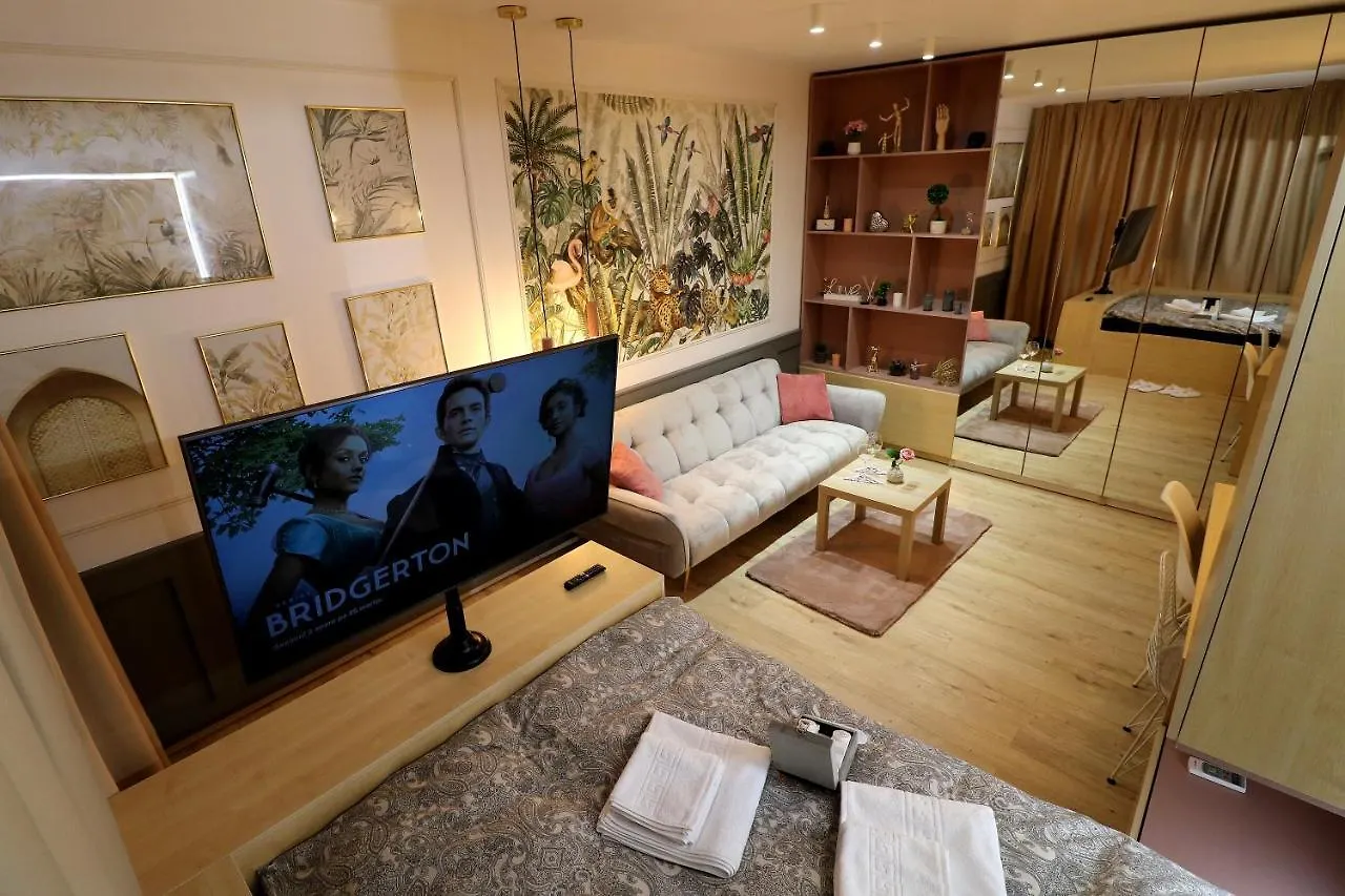 Deluxe Studio Old Center Panoramic View Terrace Apartment Bucharest