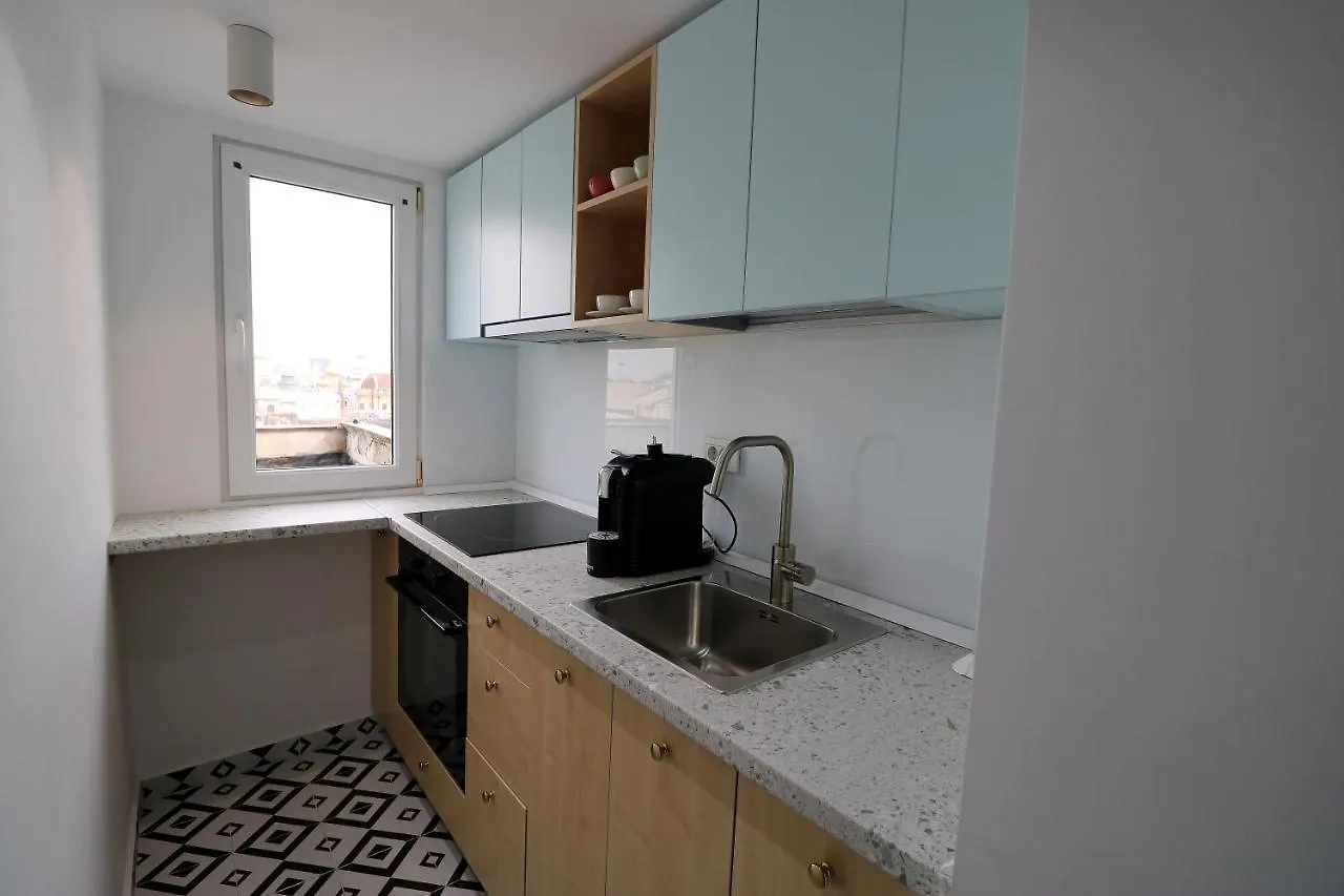 Deluxe Studio Old Center Panoramic View Terrace Apartment Bucharest
