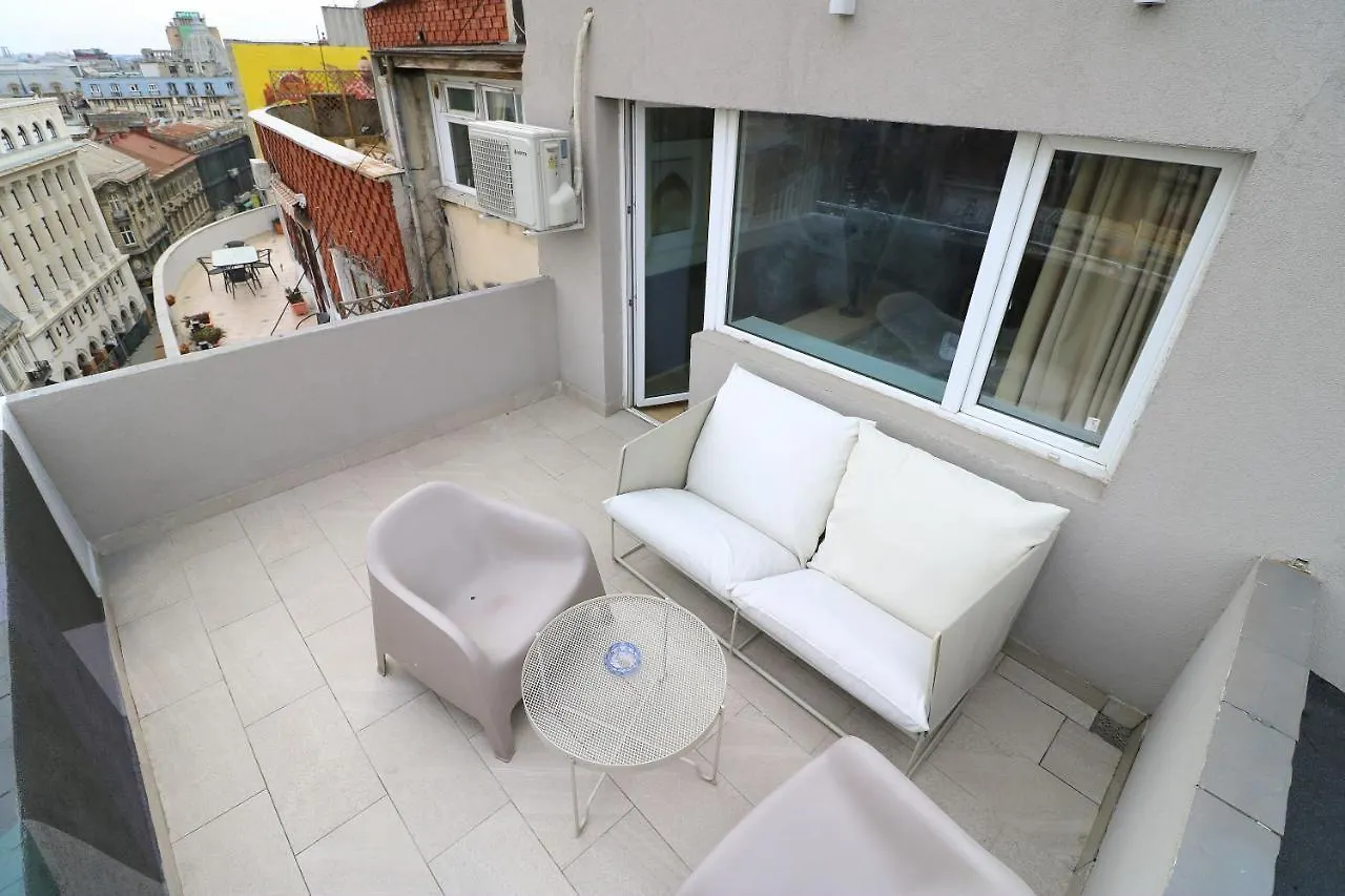 Deluxe Studio Old Center Panoramic View Terrace Apartment Bucharest