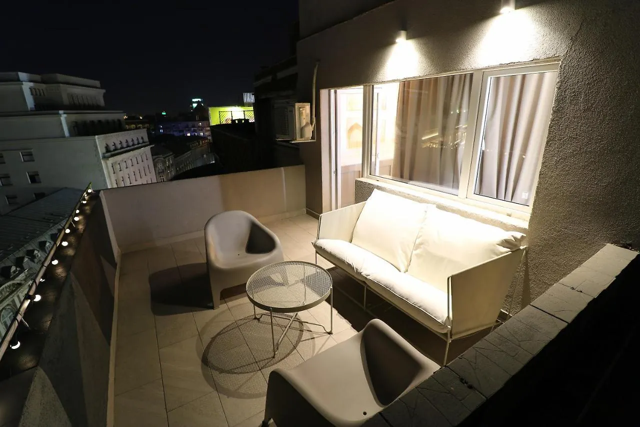 Apartmán Deluxe Studio Old Center Panoramic View Terrace Bukurešť