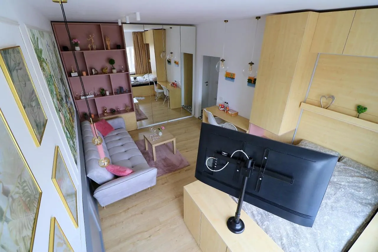 Deluxe Studio Old Center Panoramic View Terrace Apartment Bucharest